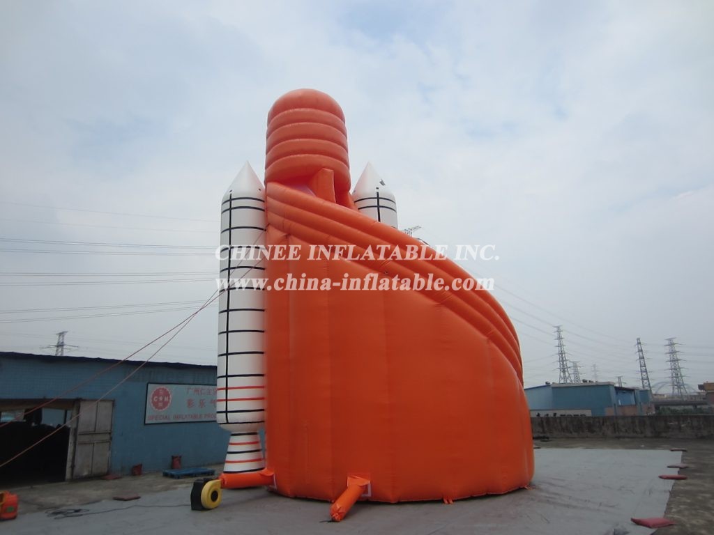 T8-391 Inflatable Slides Rocket Giant Slide