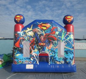 T2-2992 Trampolino gonfiabile Superman Superhero