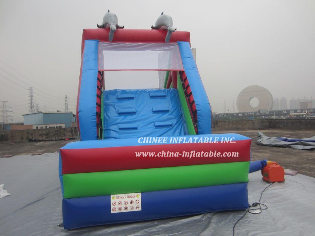 T8-592 Dolphin Inflatable Slide