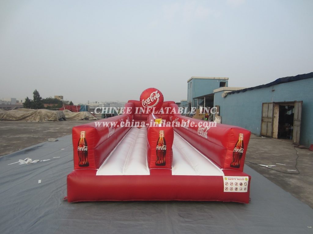 T11-465 Coca Cola Inflatable Bungee Run