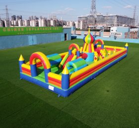 T6-126 Giant Gonfiabili Park Commercial Gonfiabili Divertente corso di