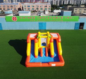 T6-243 Scivolo gonfiabile con piscina