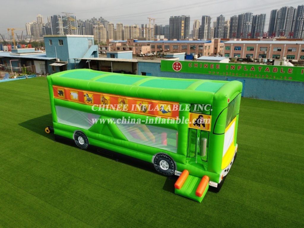 T2-2419 Bus Inflatable Bouncers