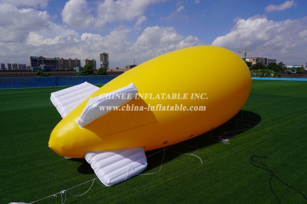 B3-41 Inflatable Yellow Airship Balloon