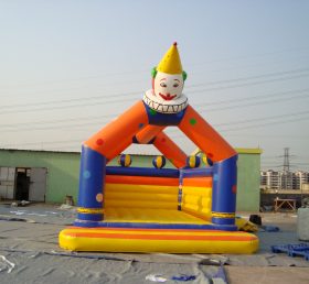 T2-2944 Happy Clown Gonfiabili Trampolino