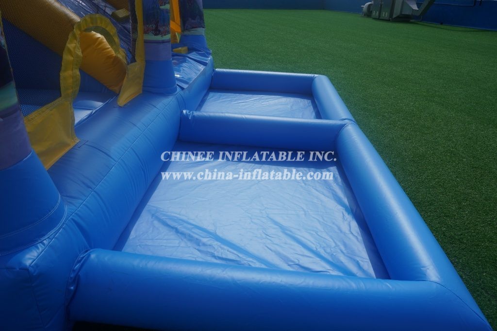 T2-3037 Three-In-One Inflatable Castle