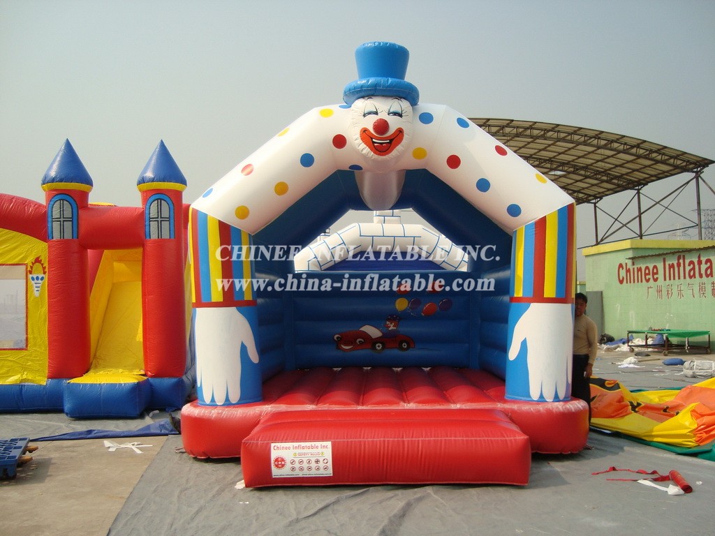 T2-2936 Happy Clown Inflatable Bouncer