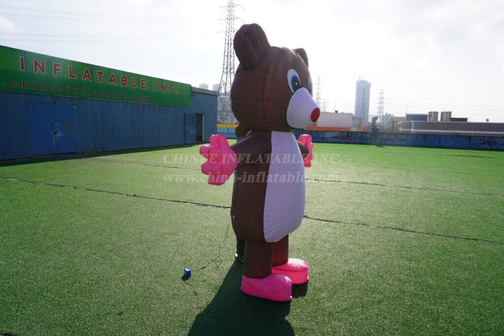 M1-304 Inflatable Moving Cartoon Bear