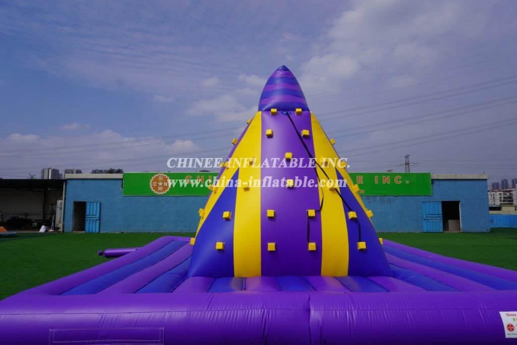 T11-392 Inflatable Rock Climbing Wall