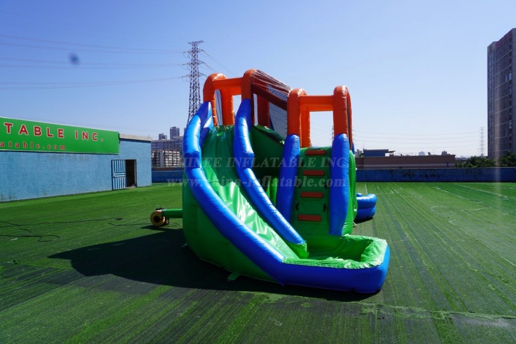 T8-555 Outdoor Commercial Inflatable Water Slide