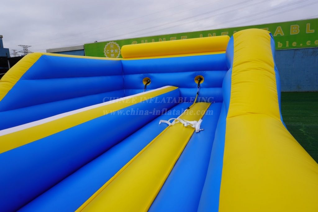 T11-341 Inflatable Bungee Run Challenge Funny Sport Game