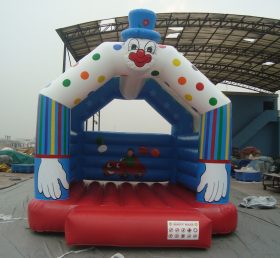 T2-2439 Happy Clown Gonfiabili Trampolino