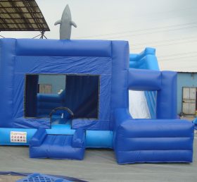 T2-110 Trampolino gonfiabile delfino