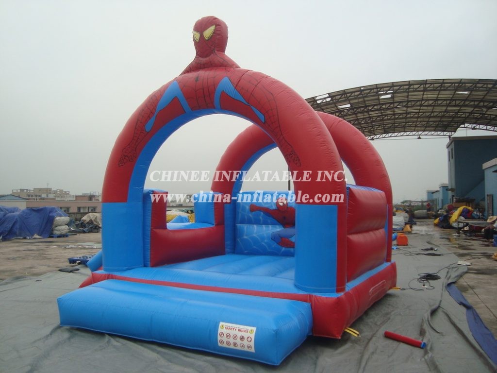 T2-2765 Spider-Man Superhero Inflatable Bouncer