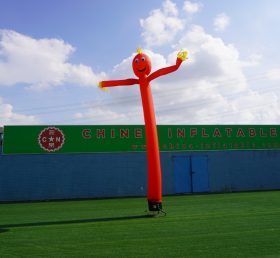 D2-62 Aerial Dancer gonfiabile Red Tube Man Pubblicità