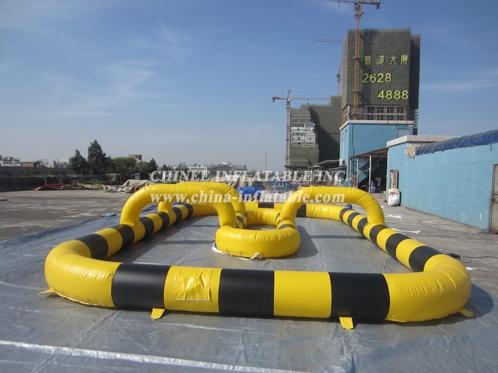 T11-633 Inflatable Race Track Challenge Sport Game