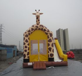 T5-153 Giraffa gonfiabile gonfiabile casa gonfiabile scivolo combinato