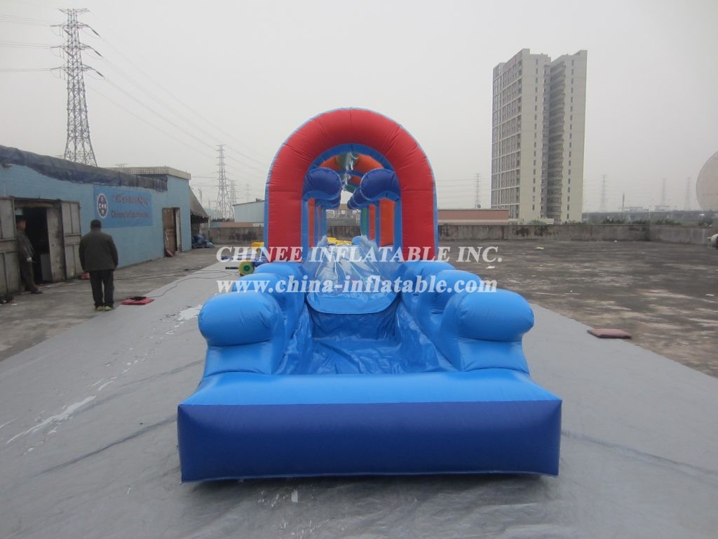 T10-101 Sea Wave Inflatable Water Slides