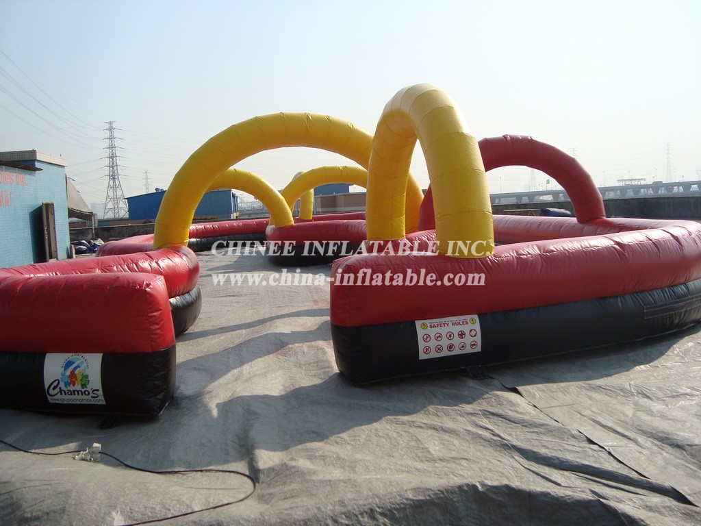 T11-1055 Inflatable Race Track Sport Game