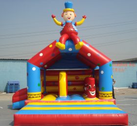 T2-3182 Clown Gonfiabili Trampolino