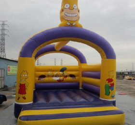 T2-1163 Trampolino gonfiabile Simpson