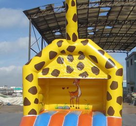 T7-314 Corso di handicap gonfiabile giraffa