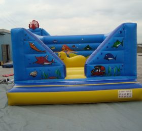 T2-2861 Trampolino gonfiabile Sirena Disney