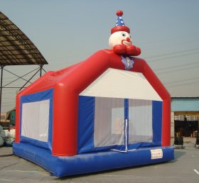 T2-2442 Happy Clown Gonfiabili Trampolino