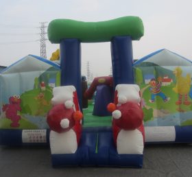 T2-2578 Grattami il trampolino gonfiabile Elmo