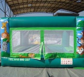 T2-565 Trampolino gonfiabile a tema giungla