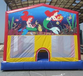 T2-662 Trampolino gonfiabile Sirena Disney