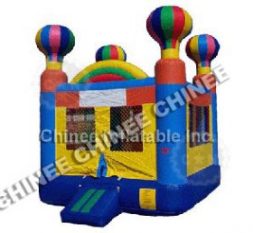T5-176 Casa del trampolino a palloncino colorato