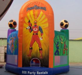 T2-2292 Power Rangers Gonfiabili Trampolino