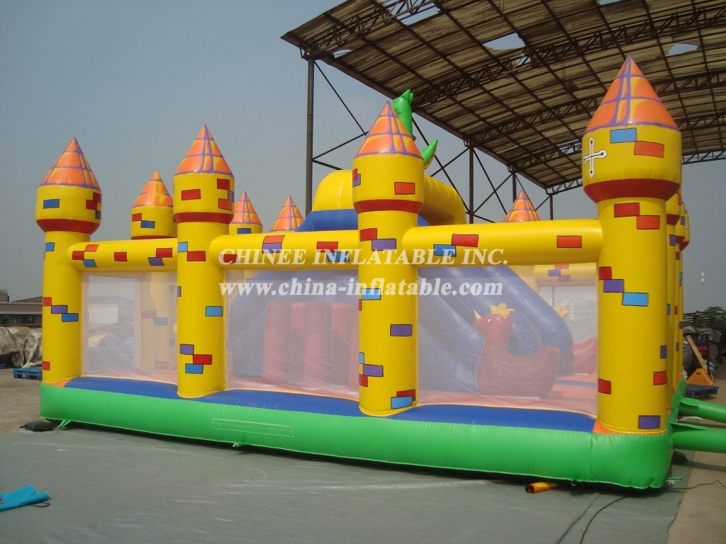 T6-325 Jungle Theme Inflatable Castles