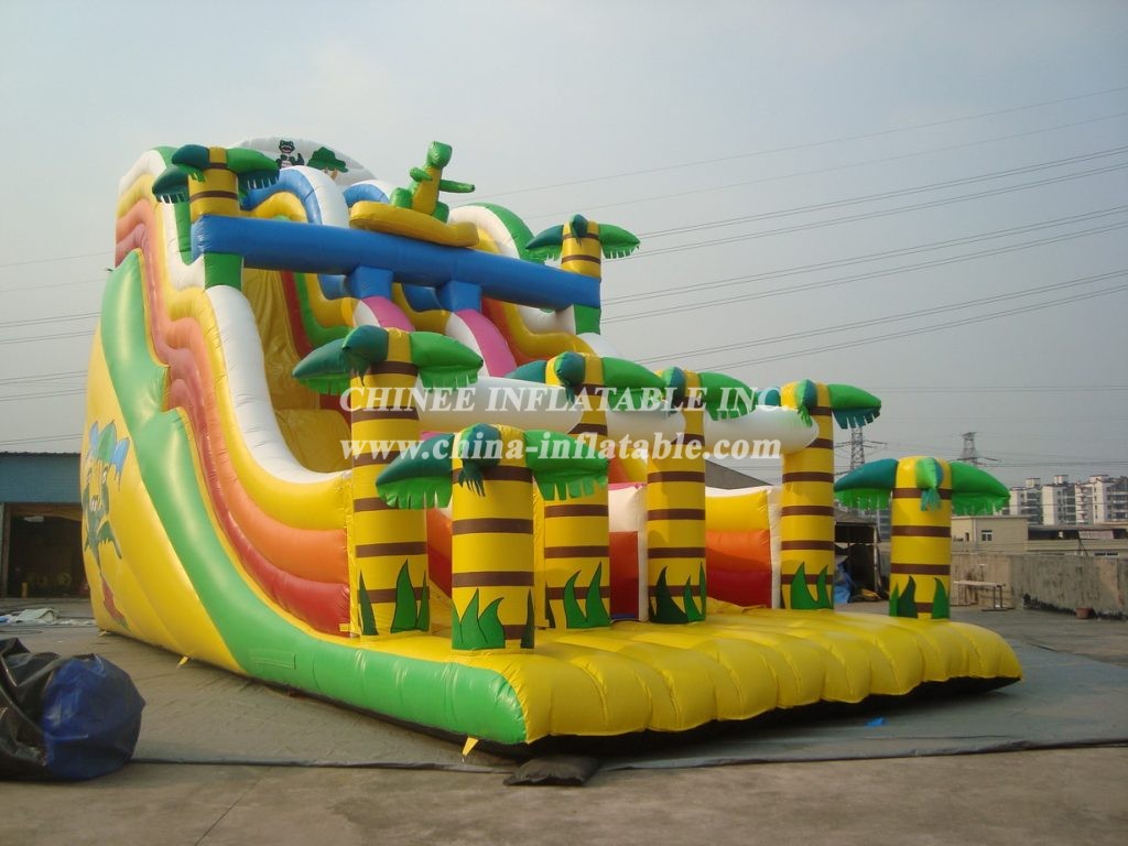 T8-244 Dinosaur Slides Giant Inflatable Slide