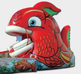 T8-353 Scivolo gonfiabile Red Fish