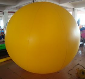 B2-15 Palloncino gonfiabile giallo gigante all'aperto