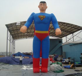 Cartoon1-692 Superman supereroe gonfiabile cartone animato