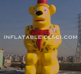 Cartoon1-727 Cartoon gonfiabile orso giallo