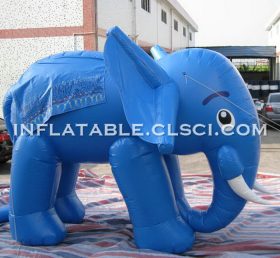 Cartoon1-780 Elefante gonfiabile cartone animato