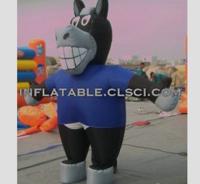 M1-239 Cartoon mobile gonfiabile asino