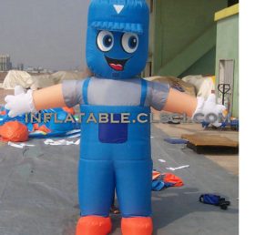 M1-303 Blue Man Gonfiabili Cartoon mobile