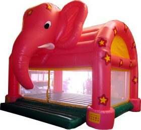 T2-1103 Trampolino gonfiabile elefante rosso