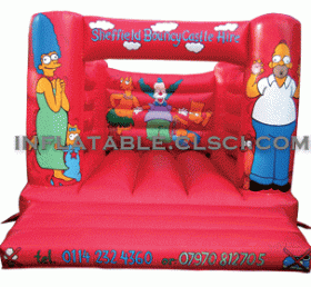 T2-1220 Trampolino gonfiabile Simpson