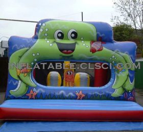 T2-2165 Trampolino gonfiabile polpo