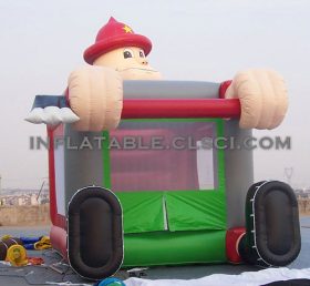 T2-2494 Cartoon Gonfiabili Trampolino