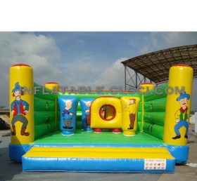 T2-2509 Trampolino gonfiabile western cowboy