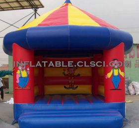 T2-2558 Clown Gonfiabili Trampolino