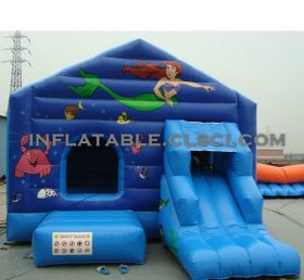 T2-2623 Trampolino gonfiabile Sirena Disney