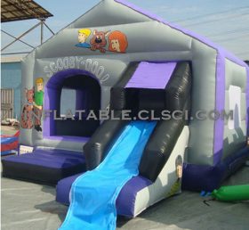 T2-2645 Trampolino gonfiabile Scooby Doo